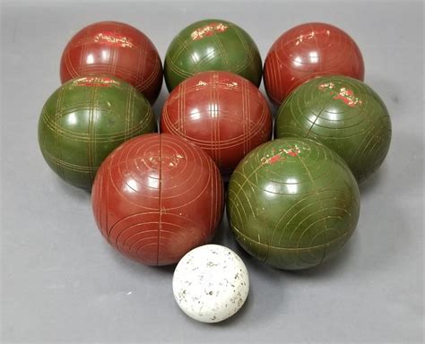 italian bocce balls.